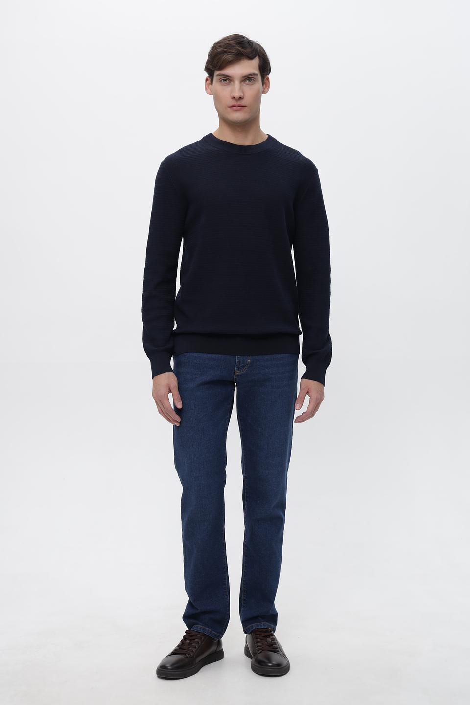Джемпер Tom Tailor мужской тёмно-синий