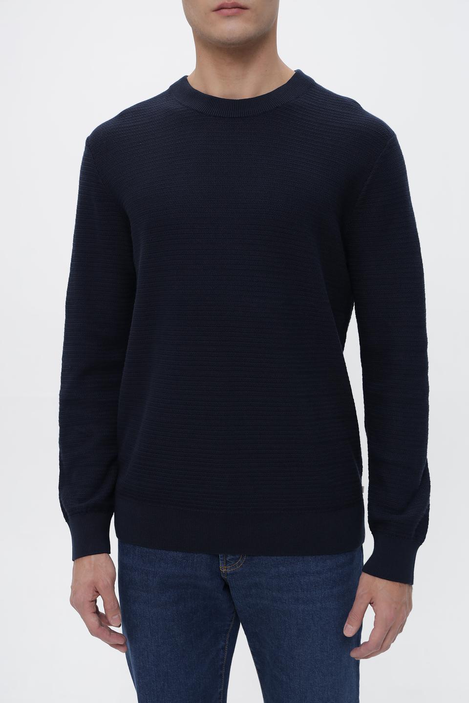 Джемпер Tom Tailor мужской тёмно-синий