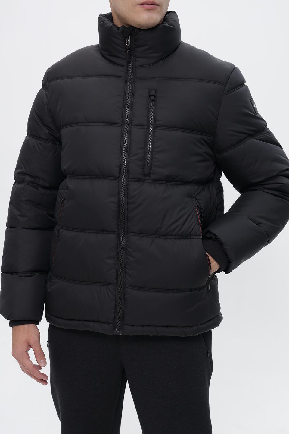 Куртка Tom Tailor стеганая чёрная