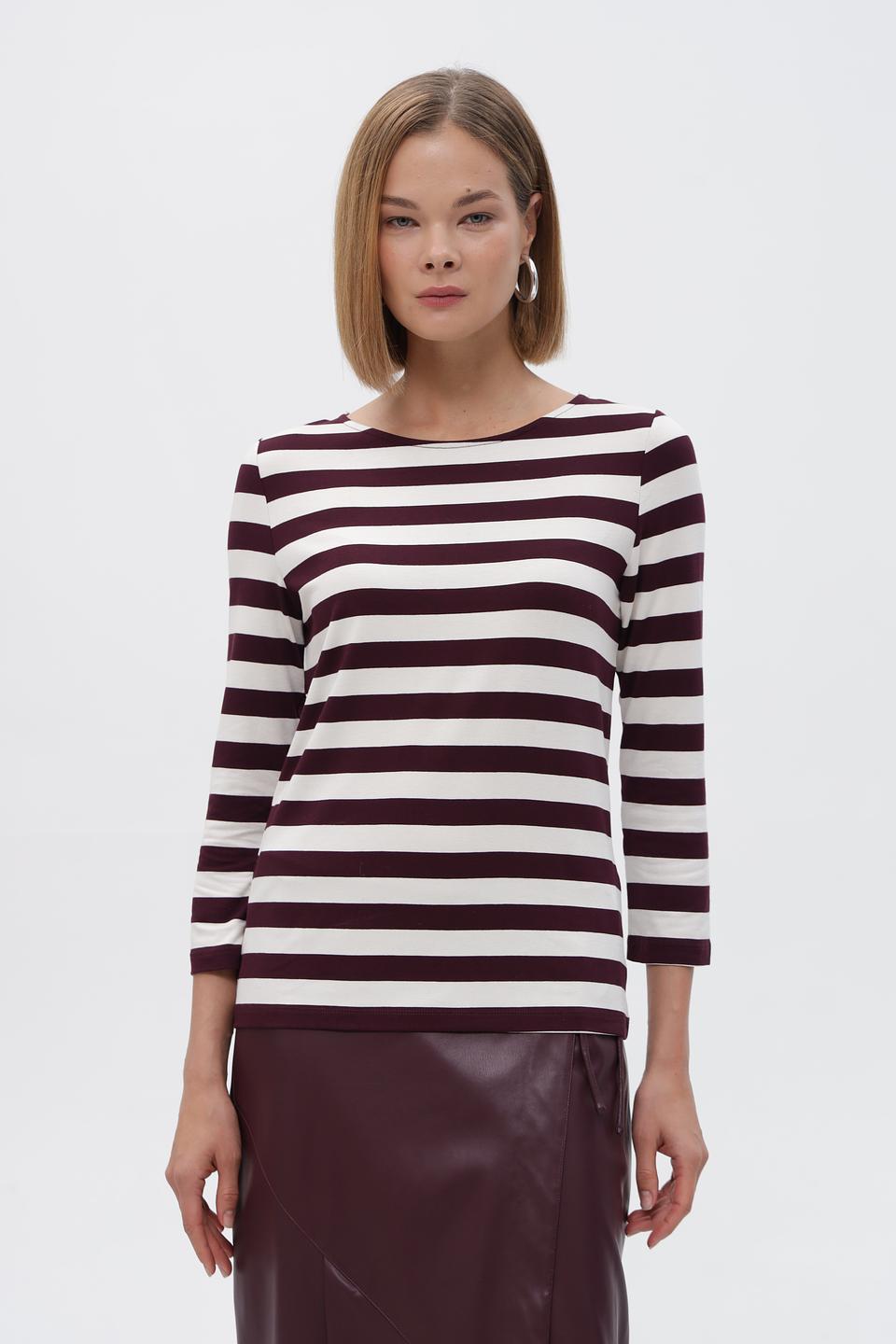 Блузка More and More в полоску