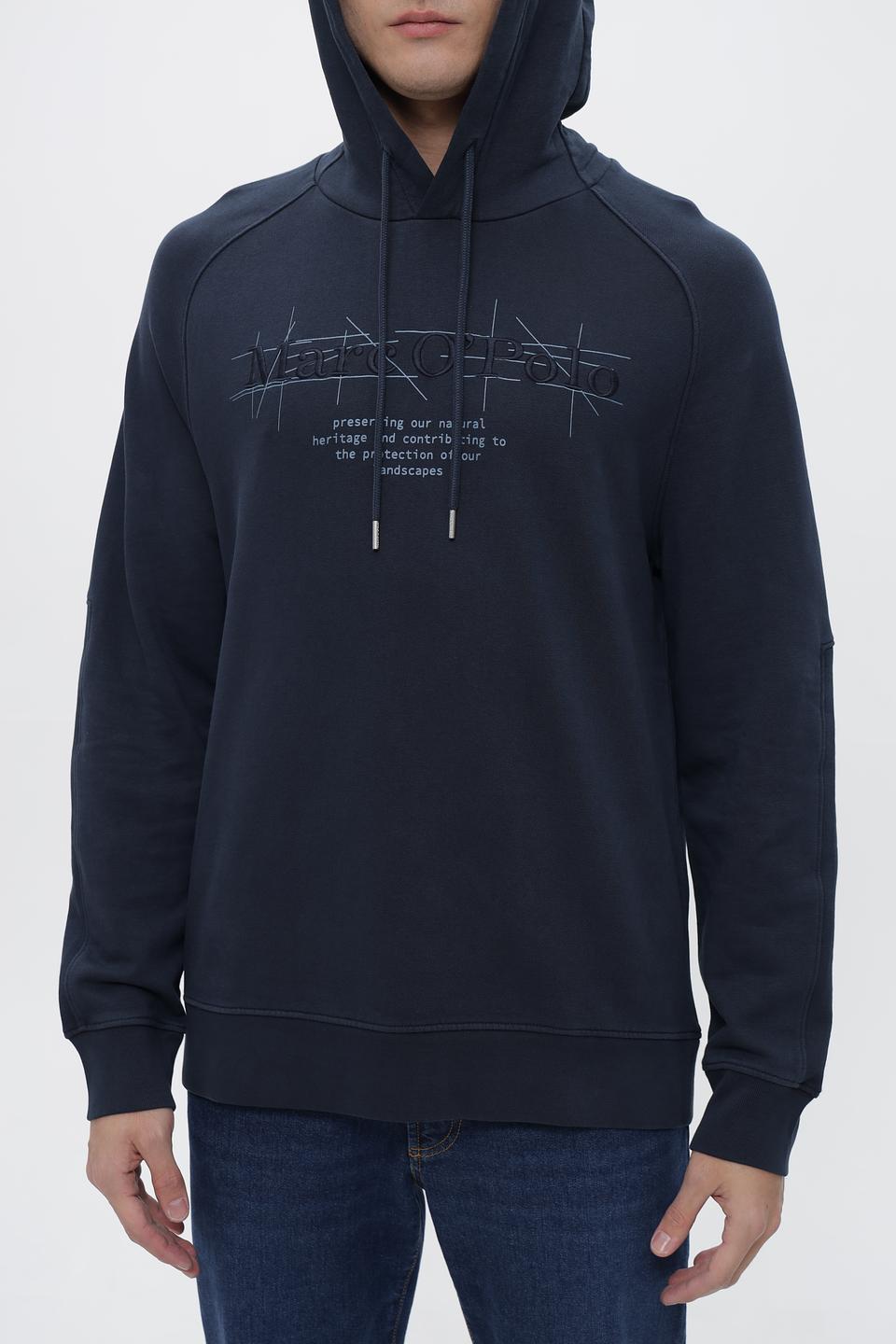 Худи Marc O Polo мужской тёмно-синий