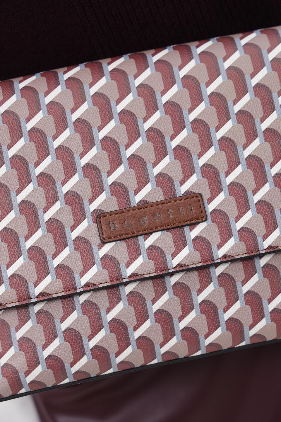 Сумка Bugatti с принтом