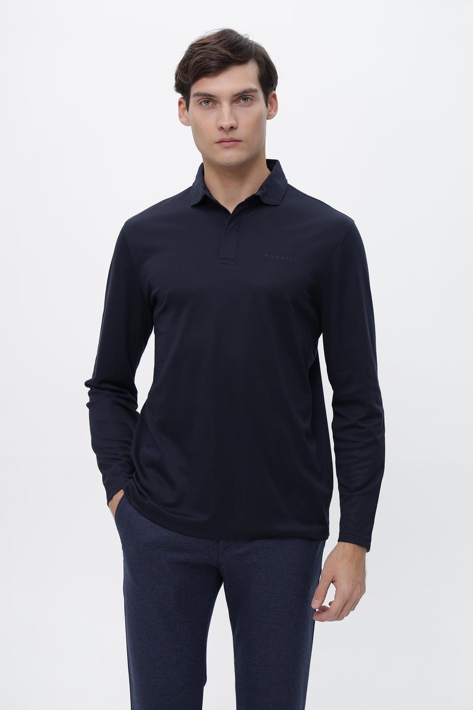 Поло Bugatti с длинным рукавом
