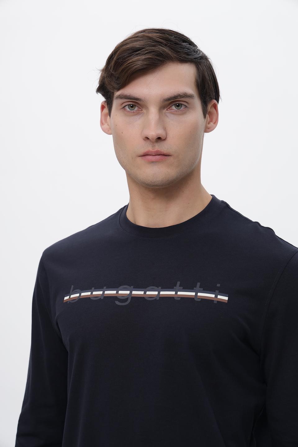 Лонгслив Bugatti с логотипом