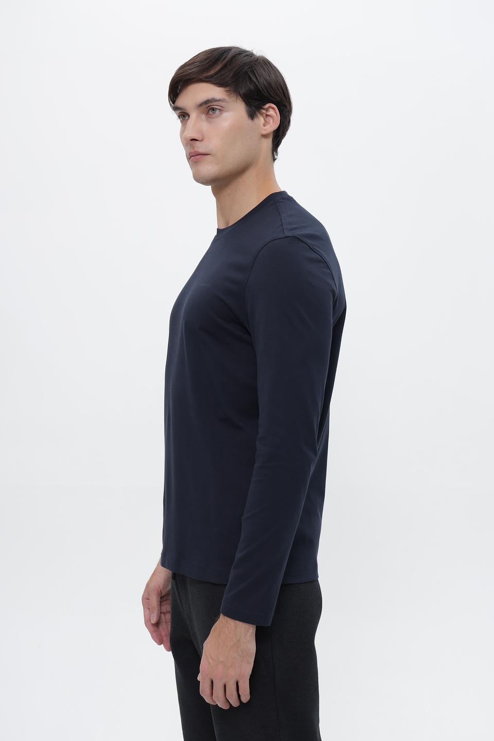 Лонгслив Bugatti темно-синий