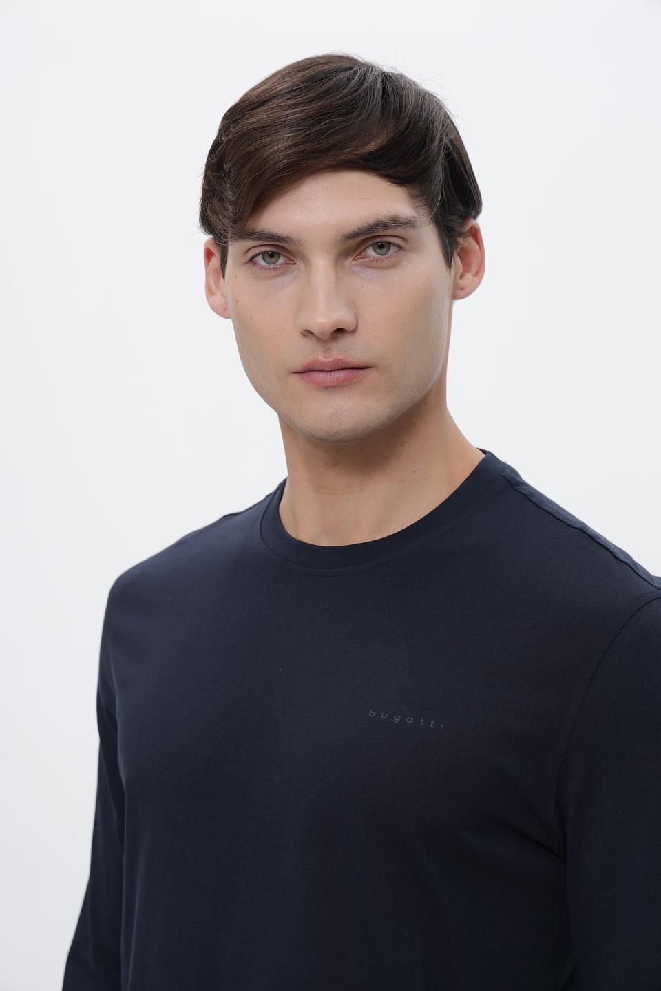Лонгслив Bugatti темно-синий
