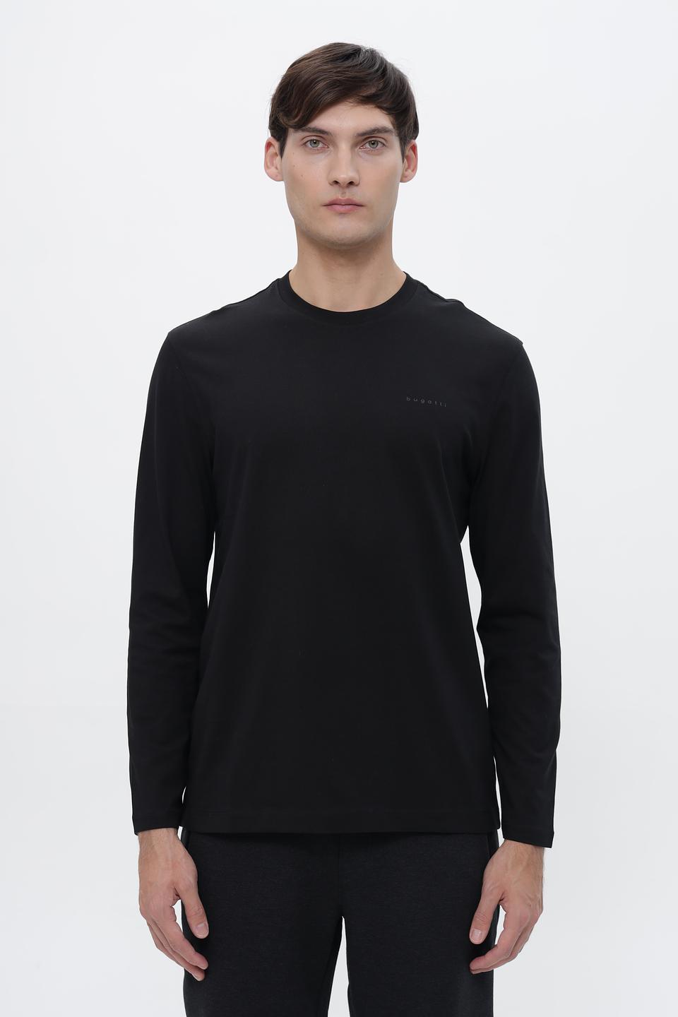 Лонгслив Bugatti чёрный