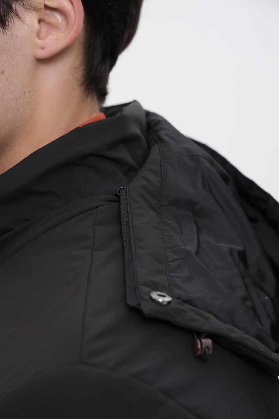 Куртка Bugatti стеганая чёрная