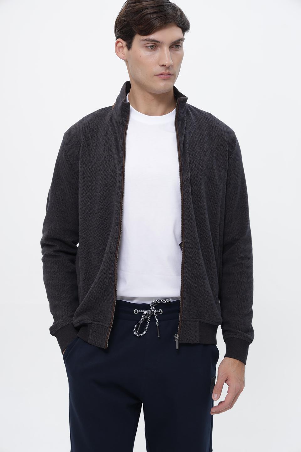 Кардиган Bugatti серый