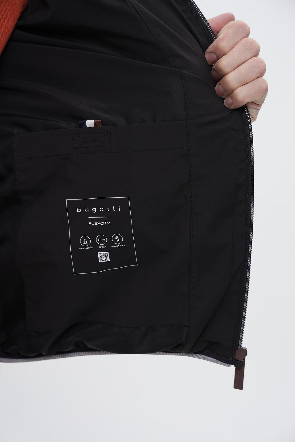 Куртка Bugatti стеганая чёрная