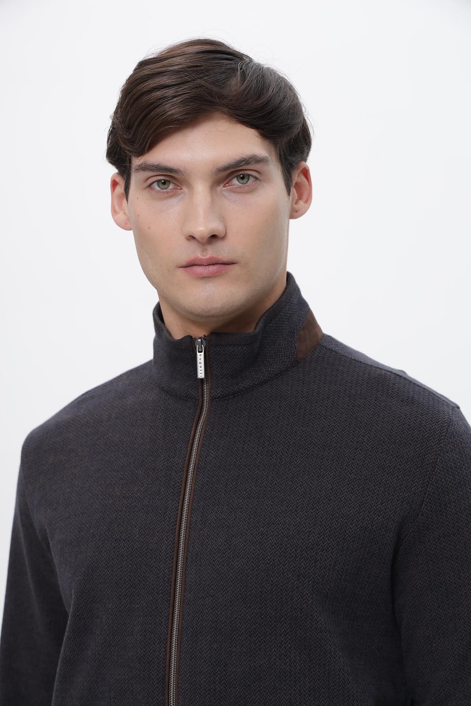 Кардиган Bugatti серый