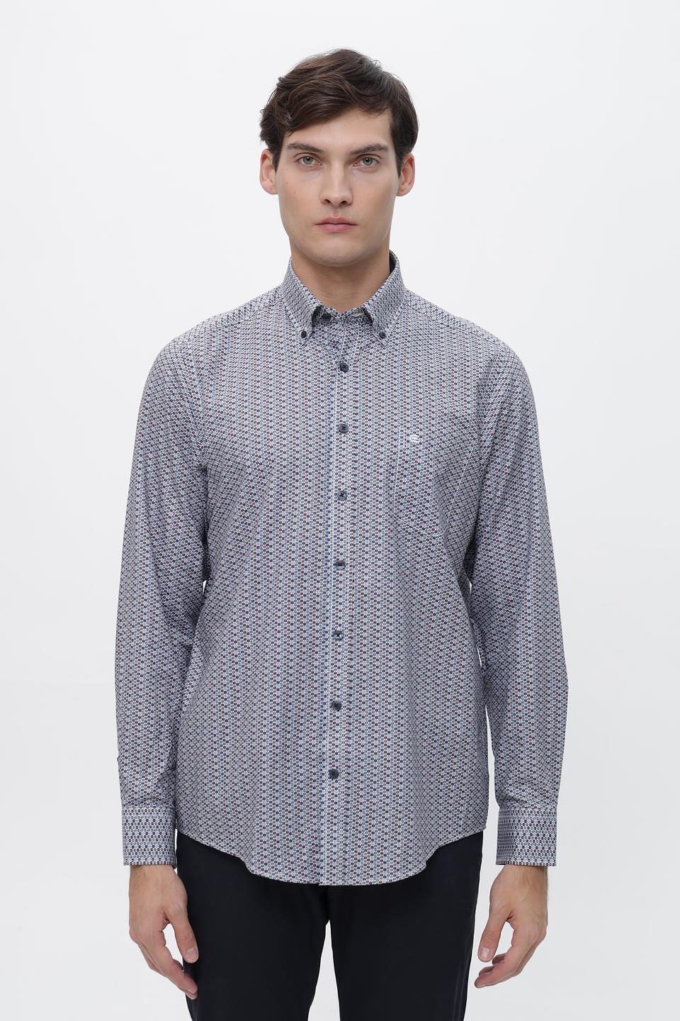 Рубашка Casa Moda с принтом