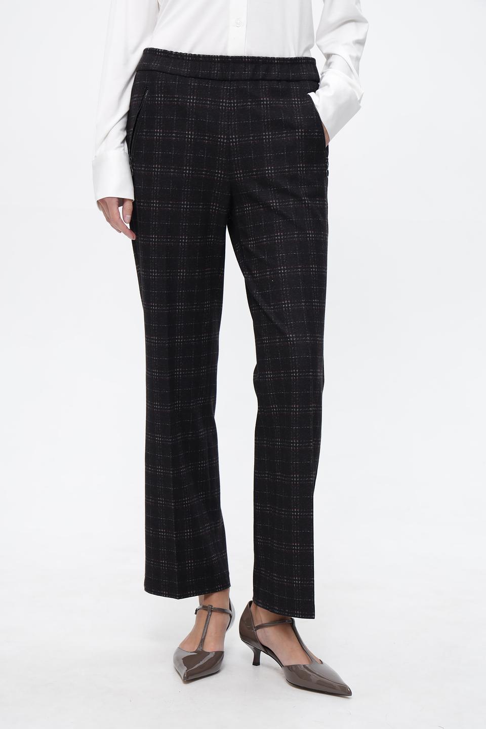 Брюки Anna Montana в клетку