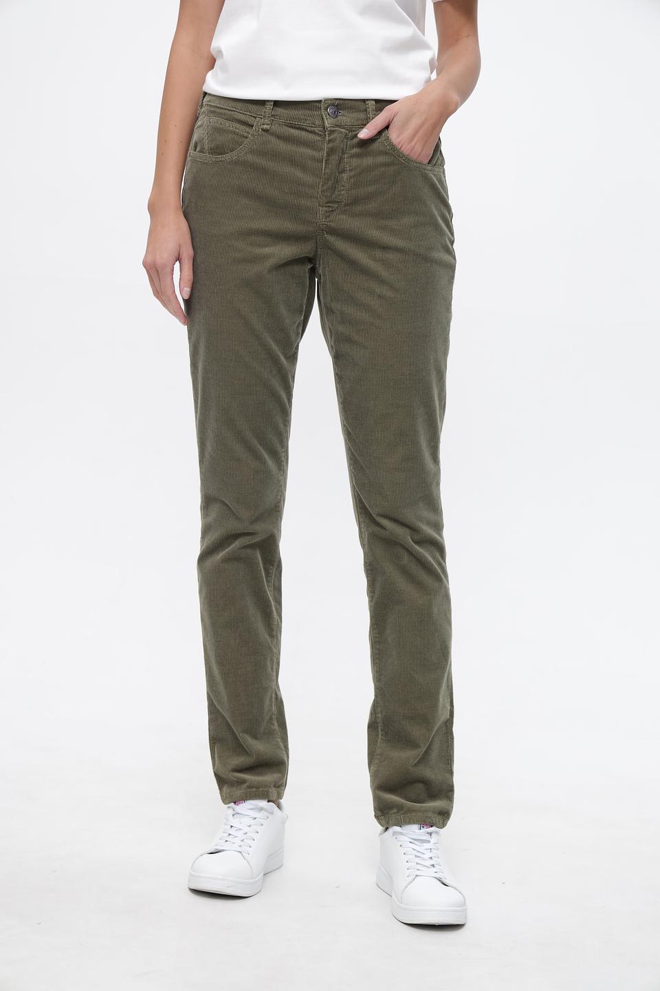 Брюки вельветовые Gardeur оливковые