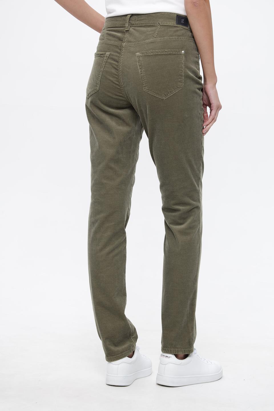 Брюки вельветовые Gardeur оливковые