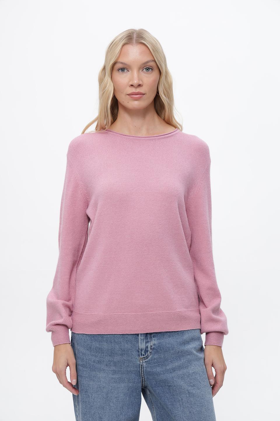 Пуловер Olsen розовый