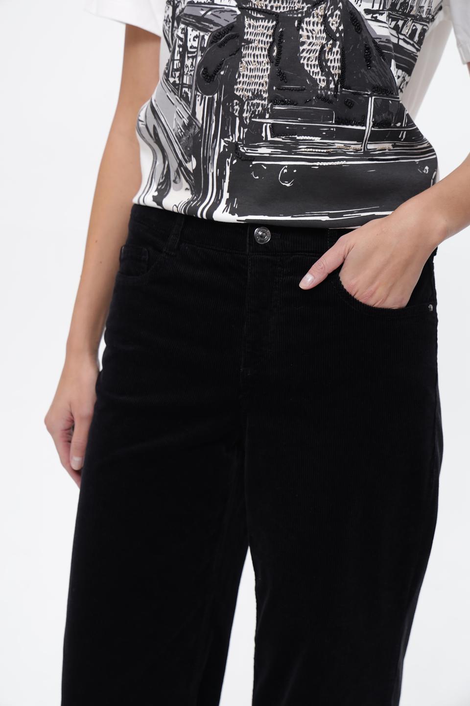 Брюки вельветовые Gardeur чёрные