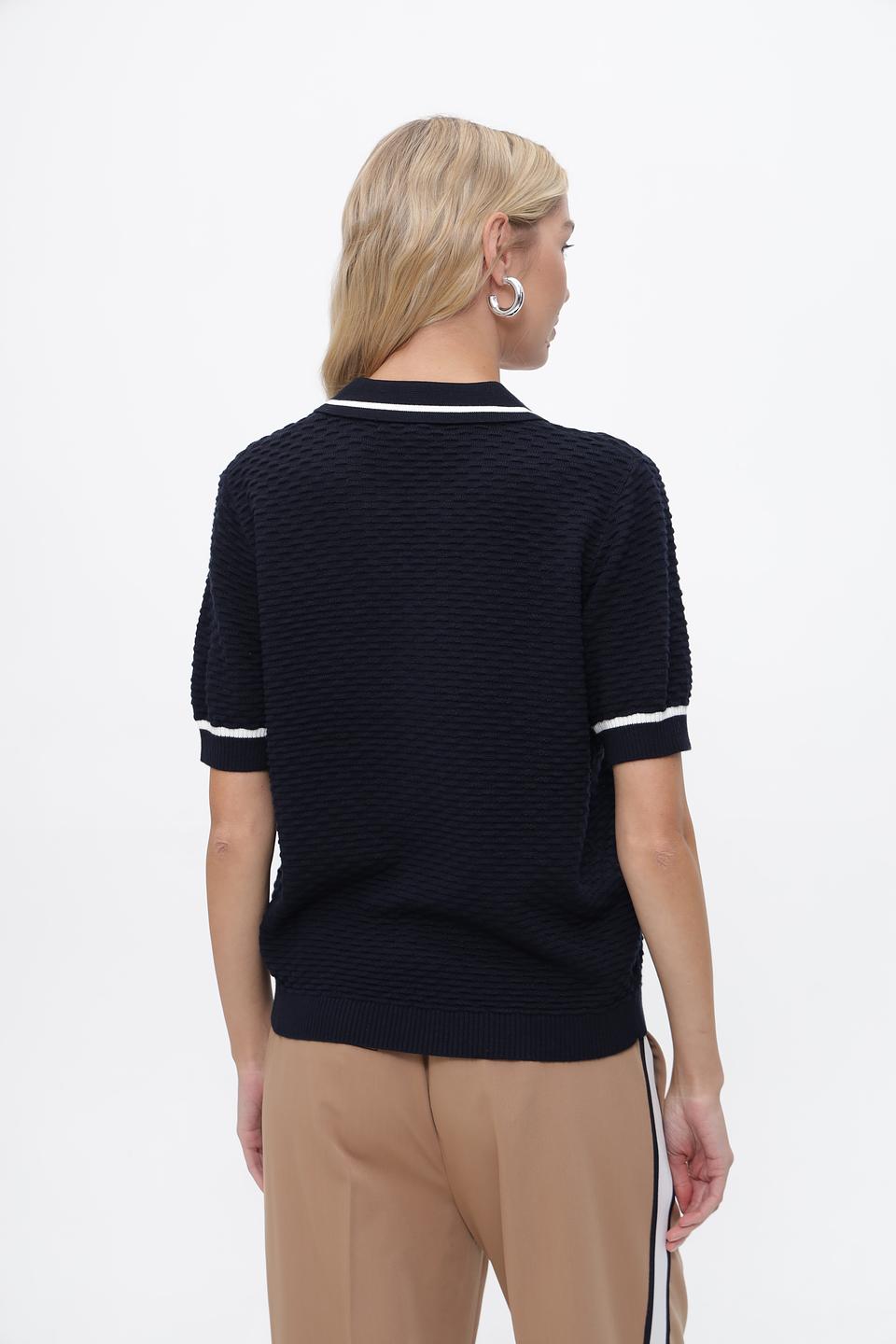 Поло Steilmann с белой отделкой