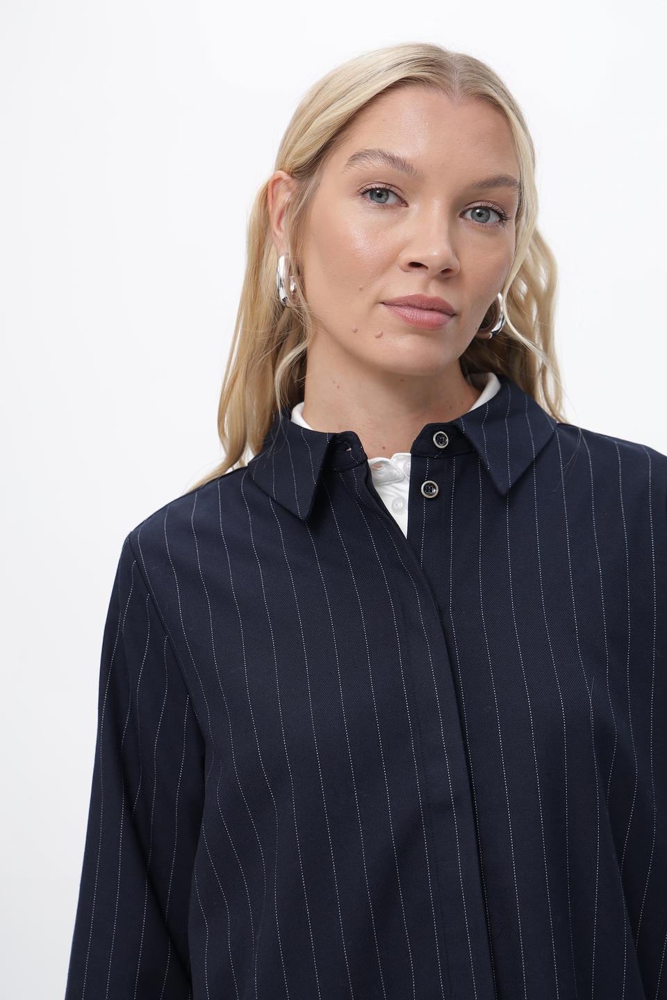 Рубашка Bugatti в полоску