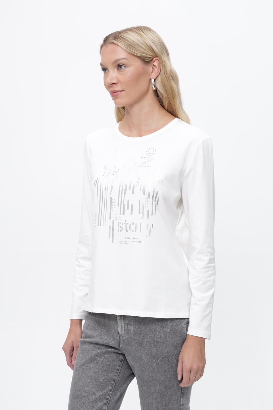 Лонгслив Barbara Lebek с принтом