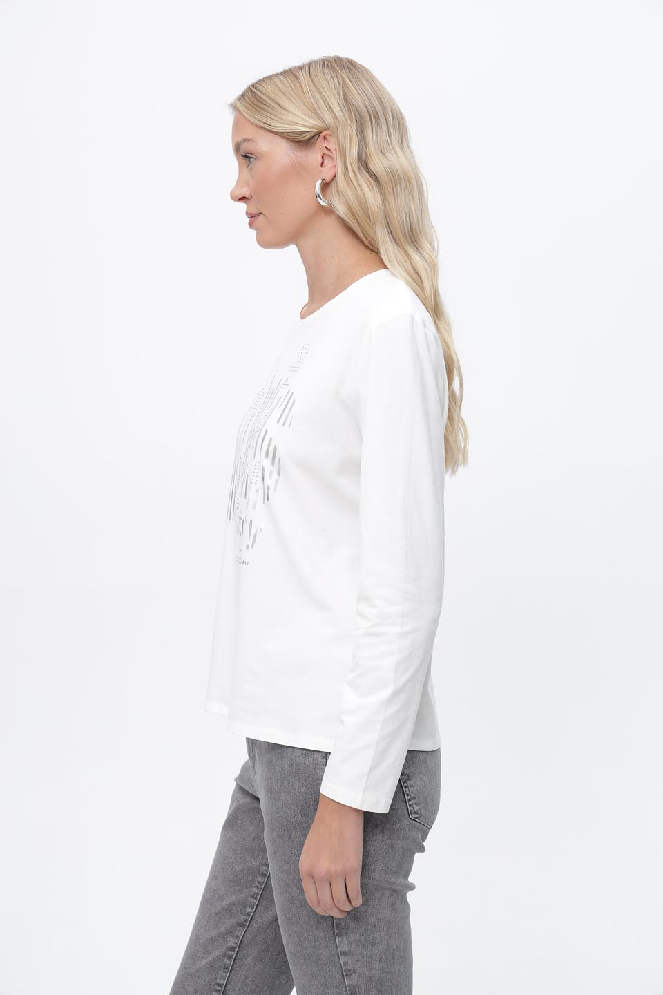 Лонгслив Barbara Lebek с принтом