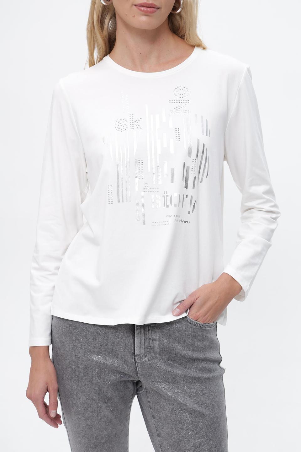 Лонгслив Barbara Lebek с принтом