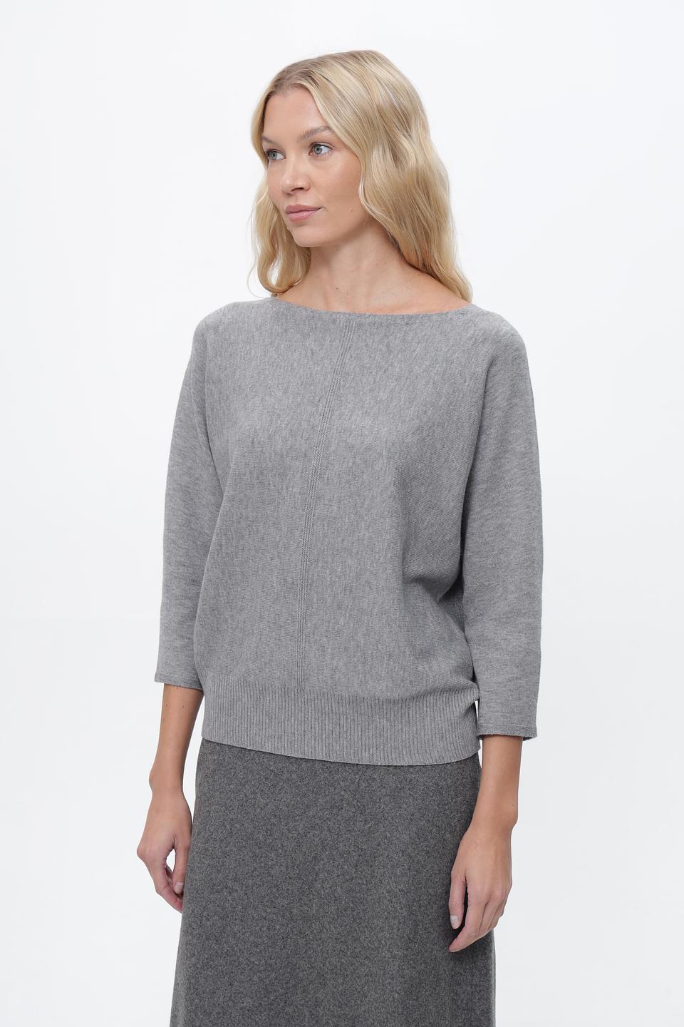 Пуловер Rabe collection серый