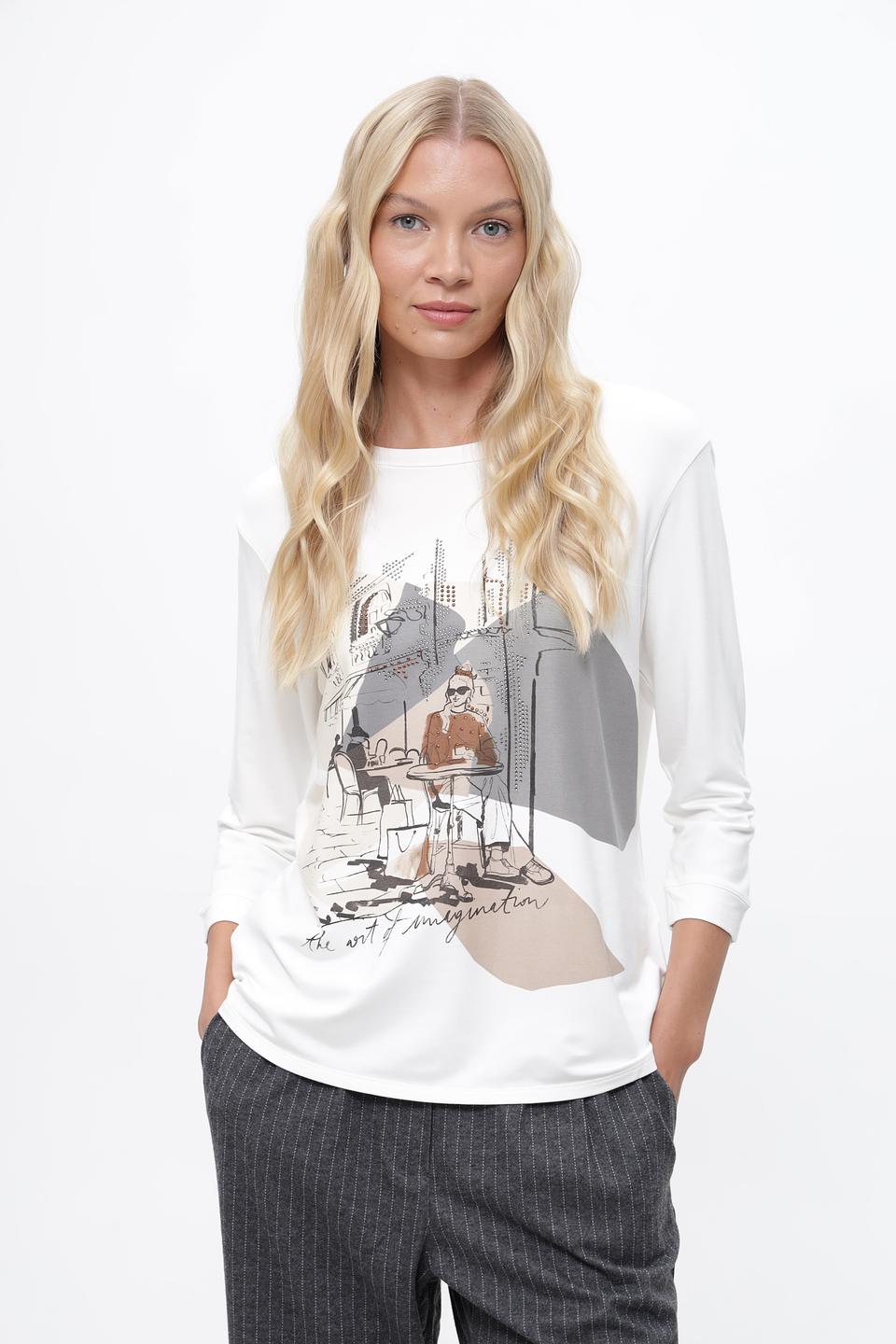 Лонгслив Rabe collection с принтом