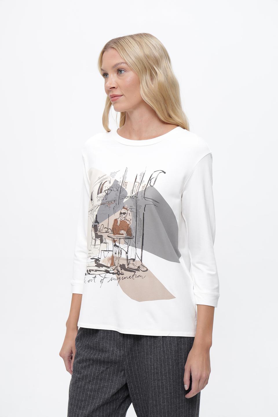 Лонгслив Rabe collection с принтом