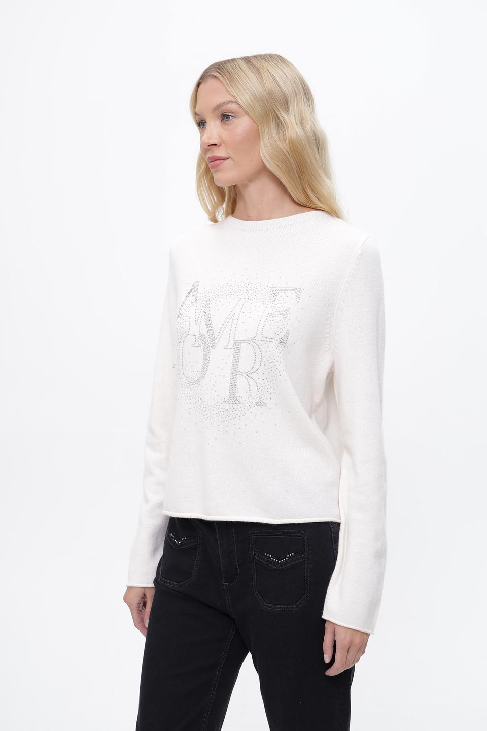 Пуловер Rabe collection с вышивкой