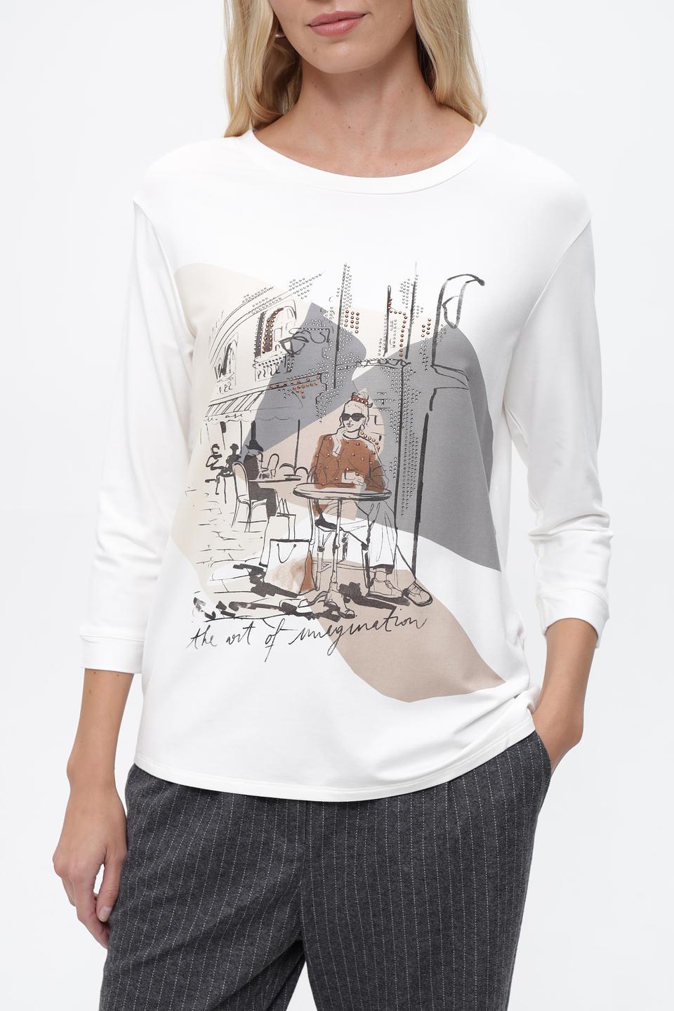 Лонгслив Rabe collection с принтом