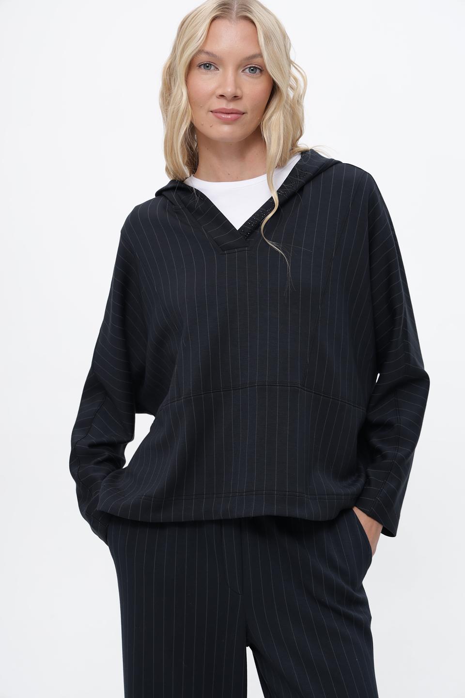 Блузка Lecomte в полоску