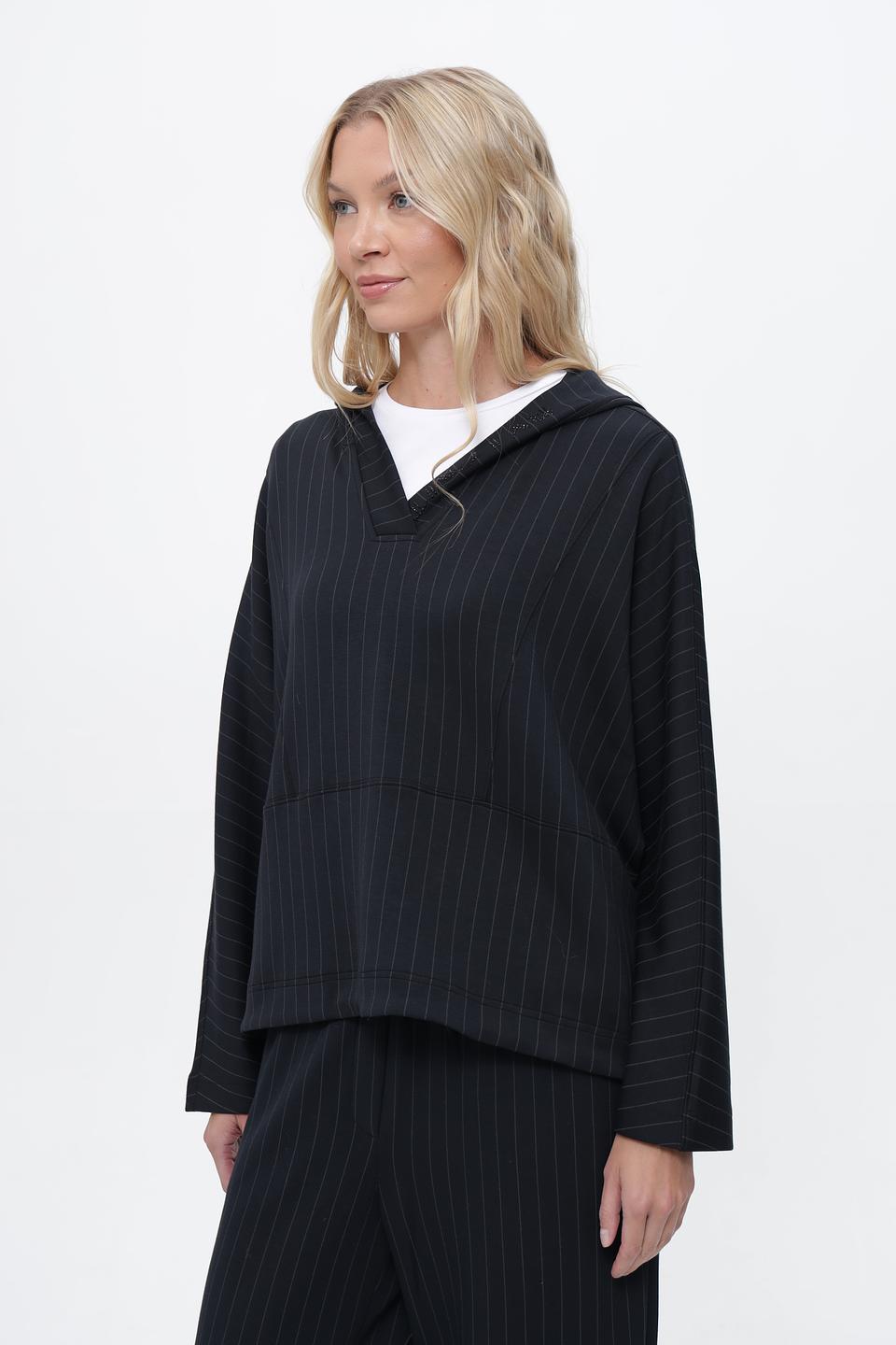 Блузка Lecomte в полоску
