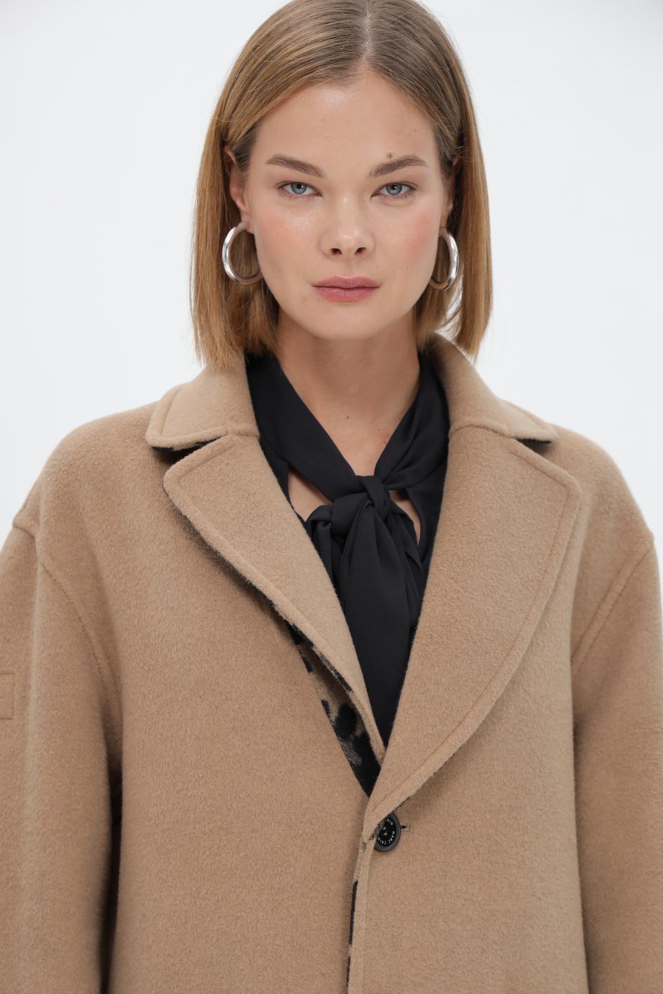 Пальто Marc Cain леопард