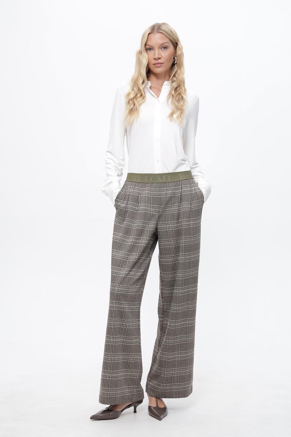 Брюки Lecomte в клетку