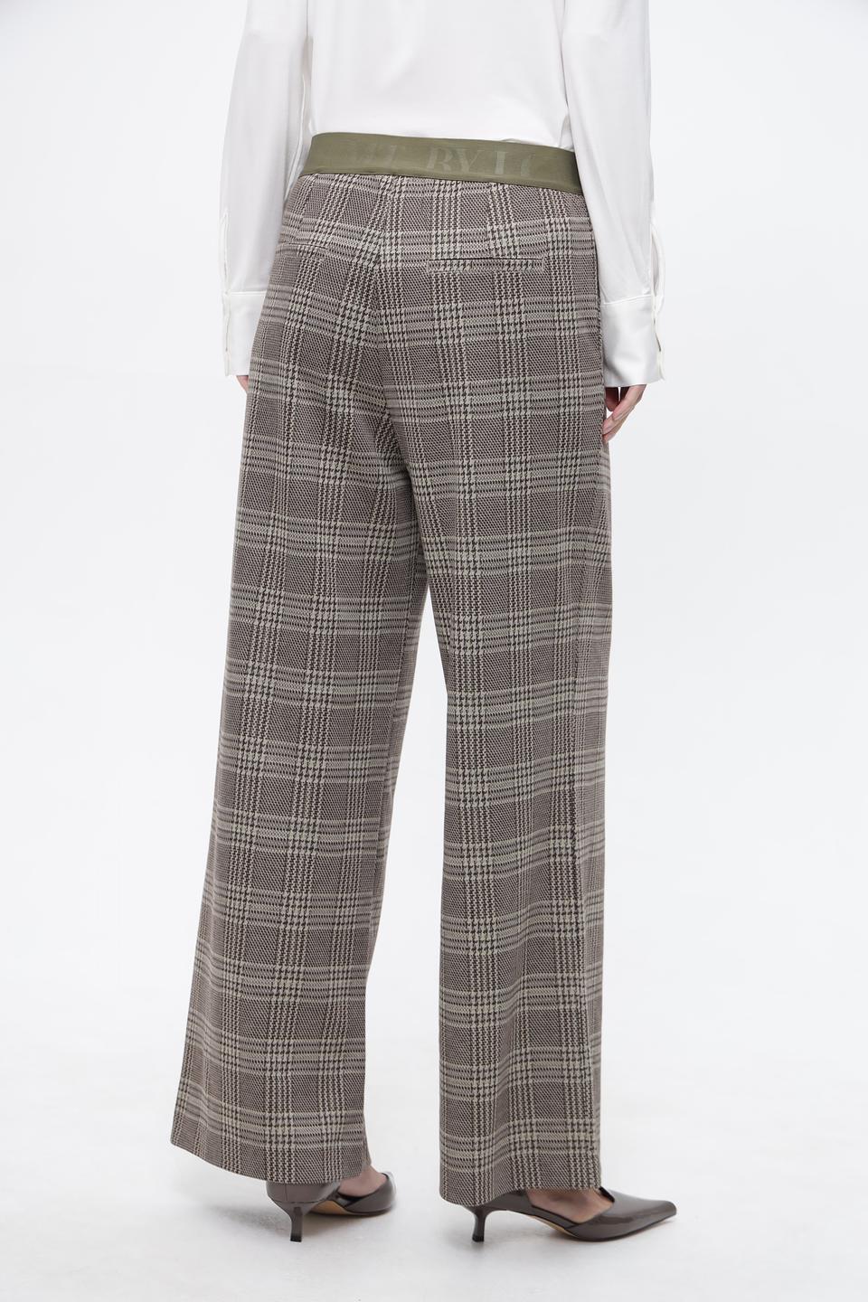 Брюки Lecomte в клетку