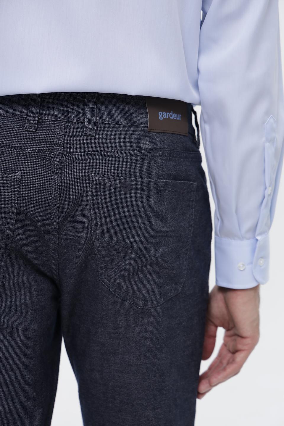 Брюки Gardeur классические тёмно-синие