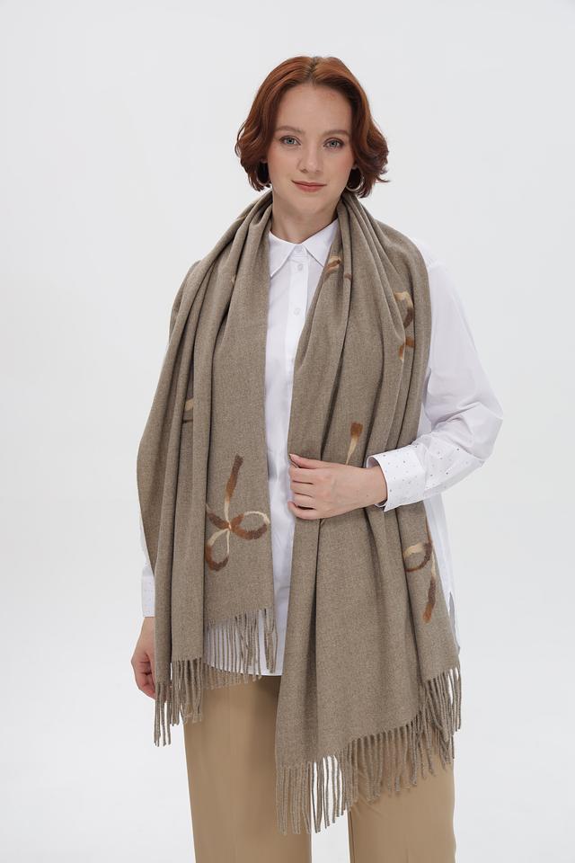 Шарф Fraas с принтом