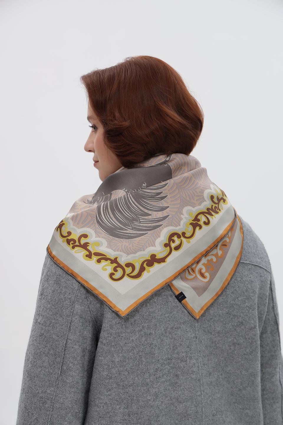 Платок Fraas с принтом