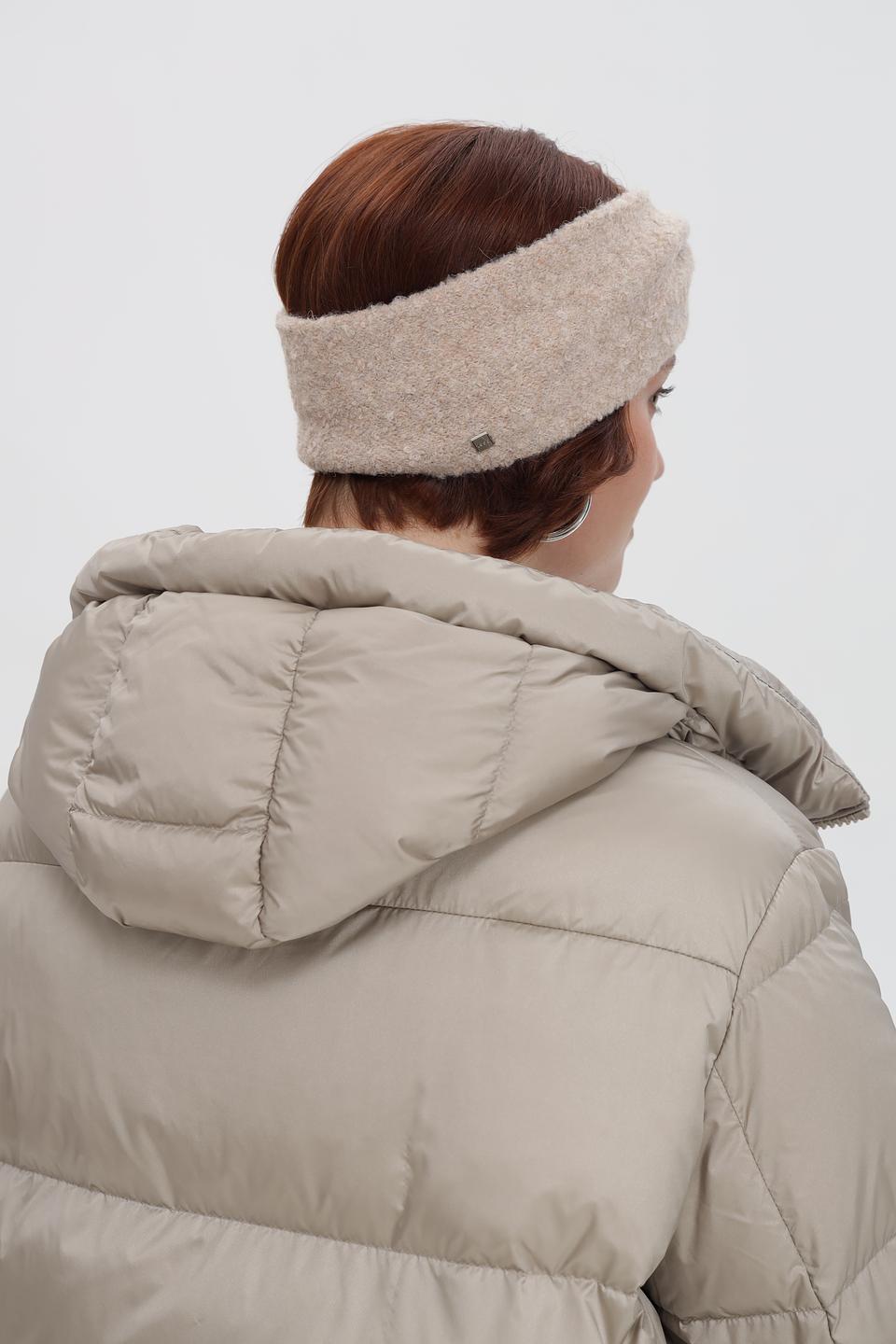 Повязка на голову Julia Florenzi бежевая