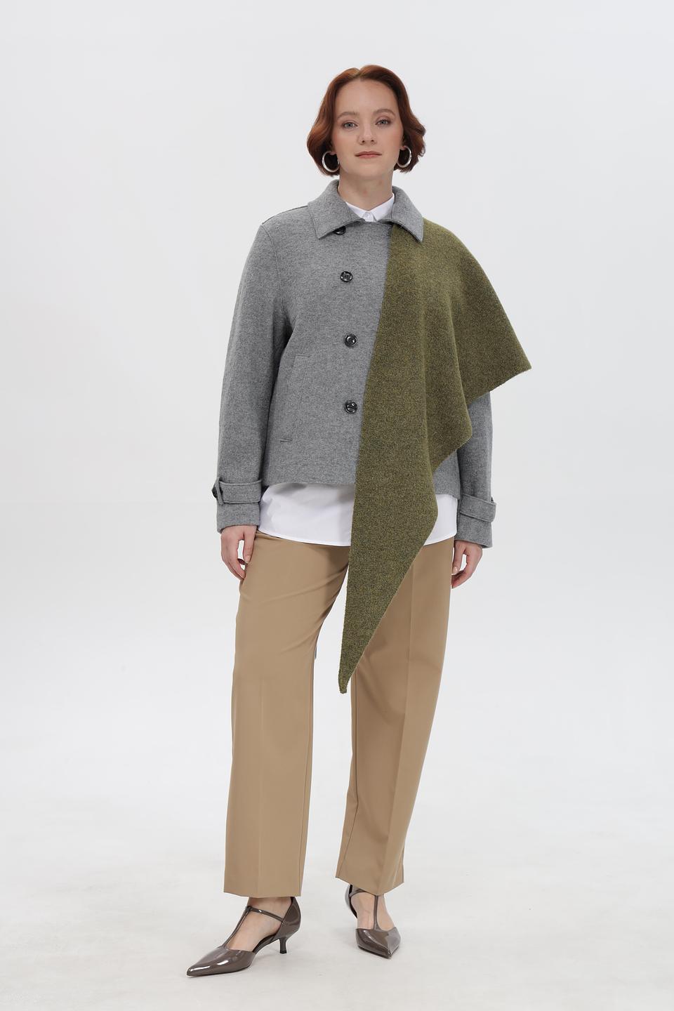 Шарф Fraas оливковый