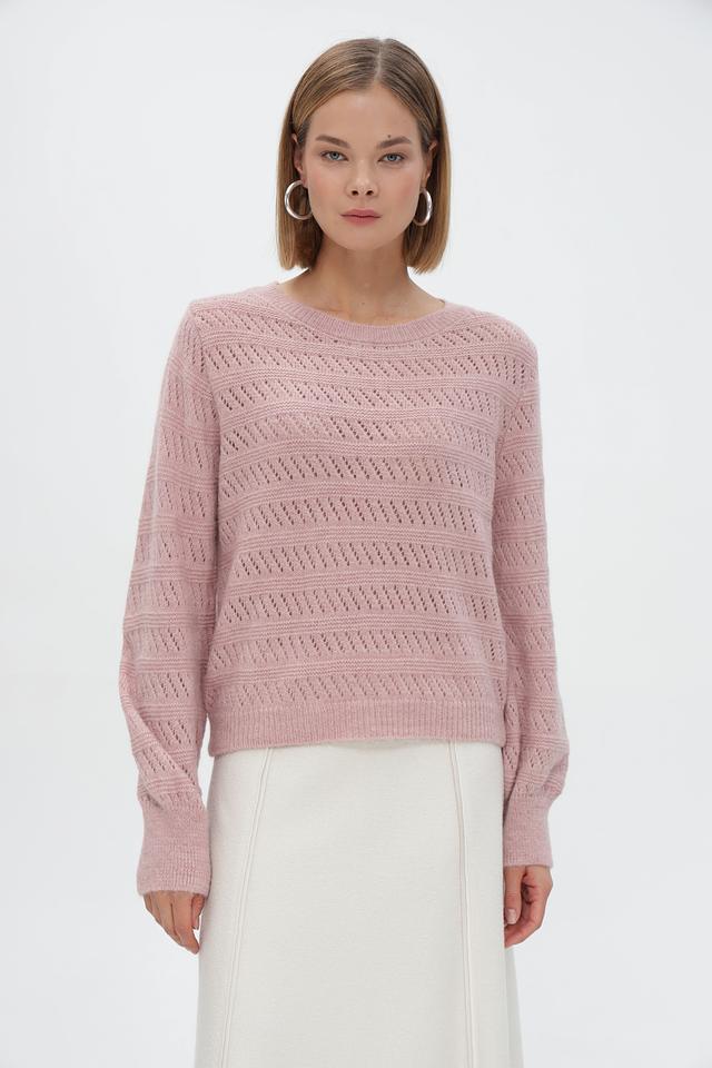 Пуловер More and More пудрово-розовый