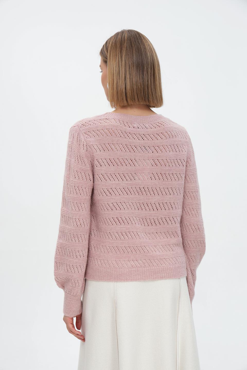 Пуловер More and More пудрово-розовый