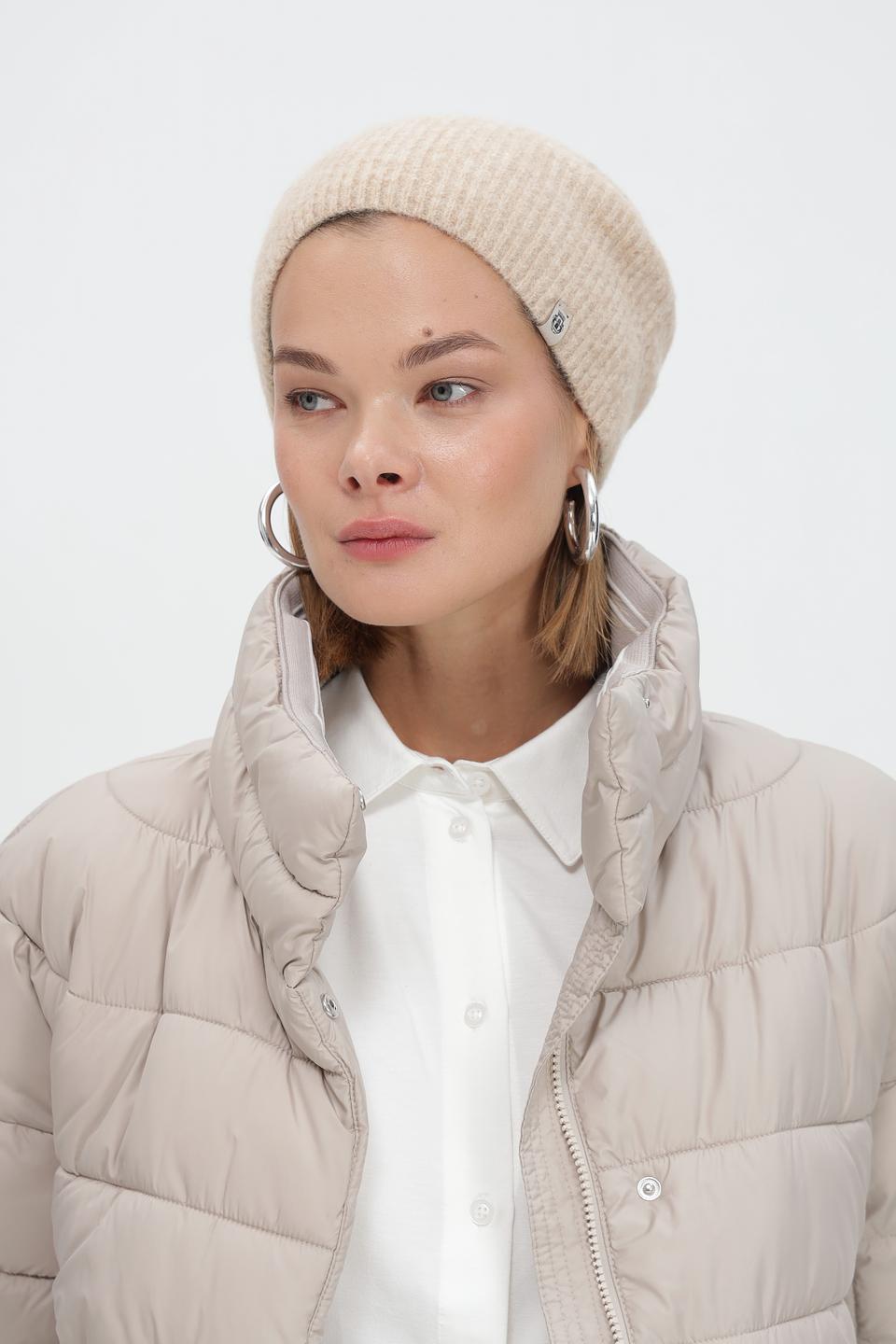 Шапка Roeckl вязаная бежевая