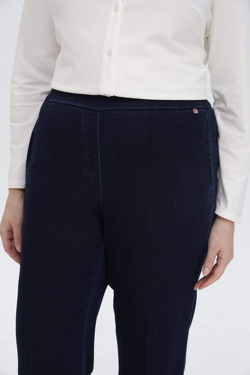 Брюки Relaxed by Toni, темно-синие