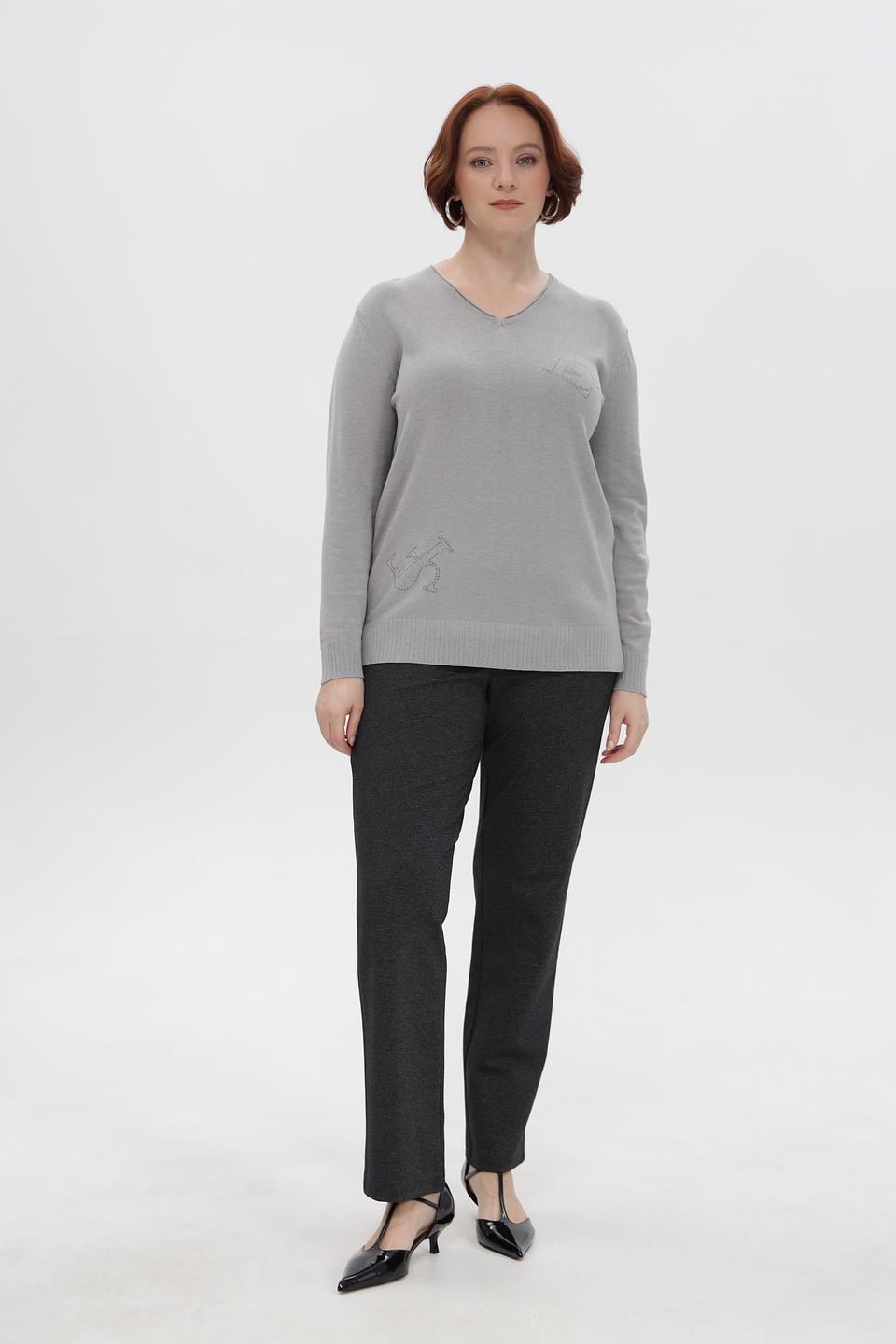 Брюки Relaxed by Toni серые