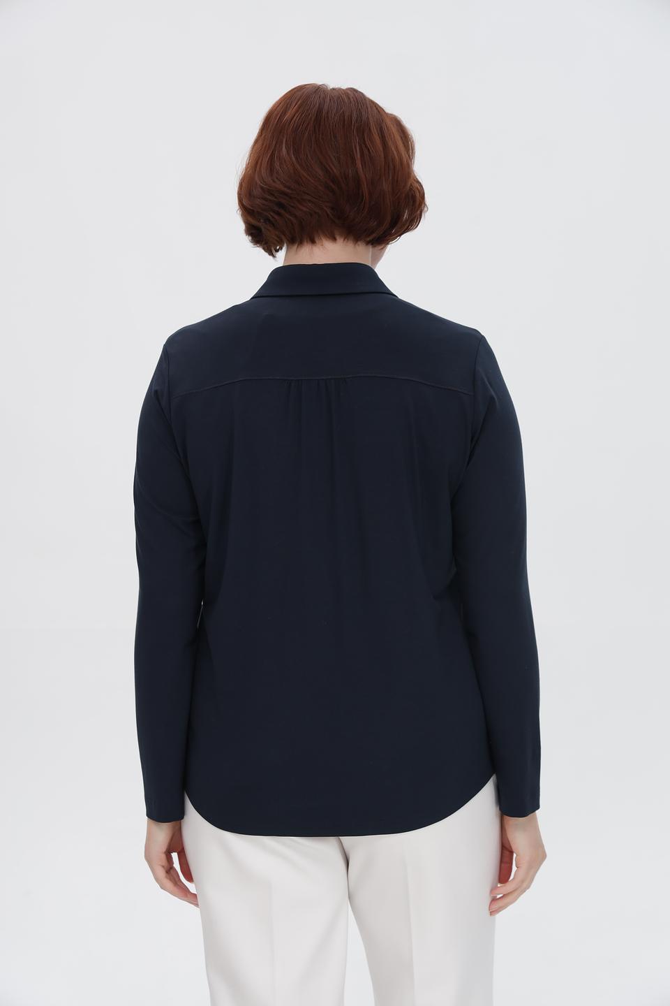 Рубашка Sommer mann темно-синяя