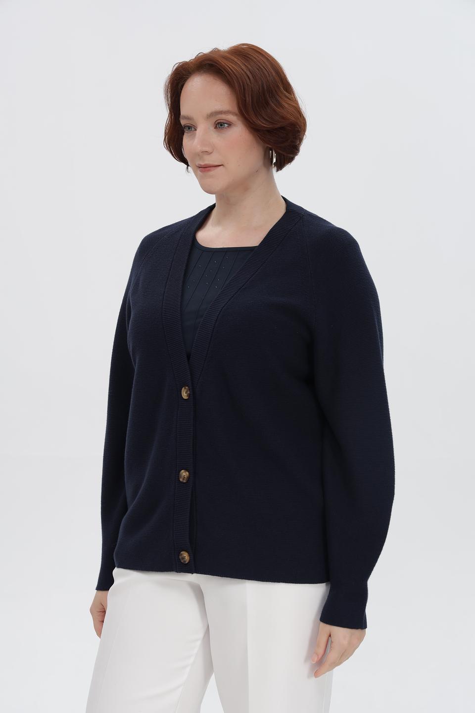 Жакет Frank Walder вязаный