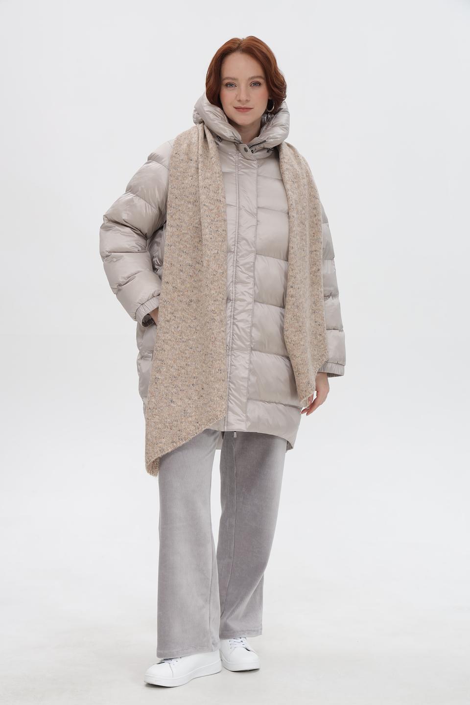 Шарф Fraas меланж с блестком