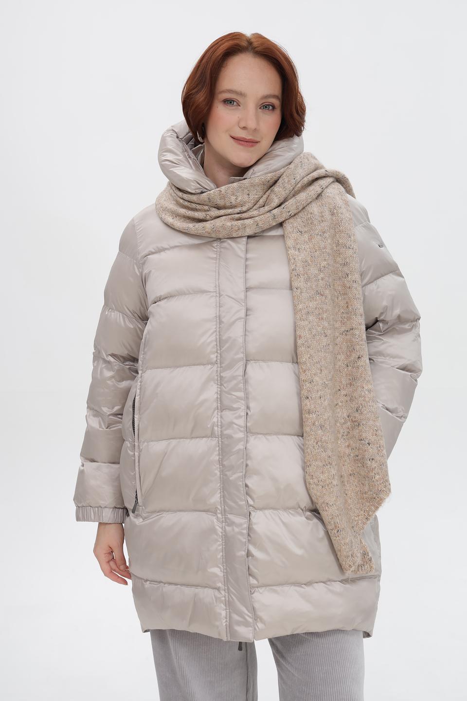 Шарф Fraas меланж с блестком